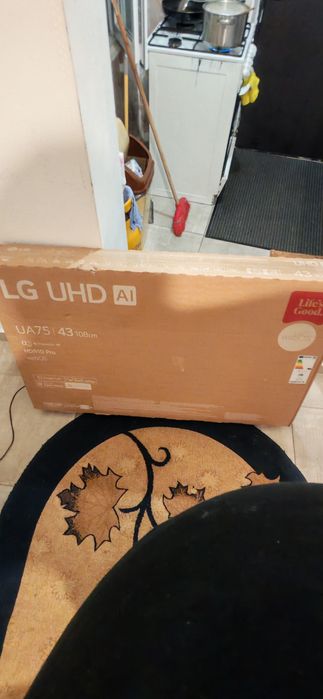 Tv lg nou cutie și garanție