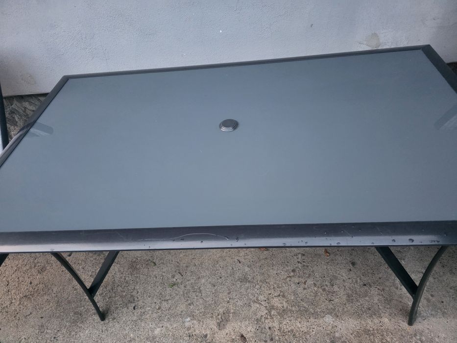 Masă cu patru scaune terasă