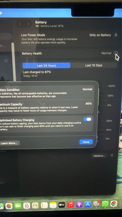 MacBook M1 pro 16gb ram 1 T ssd