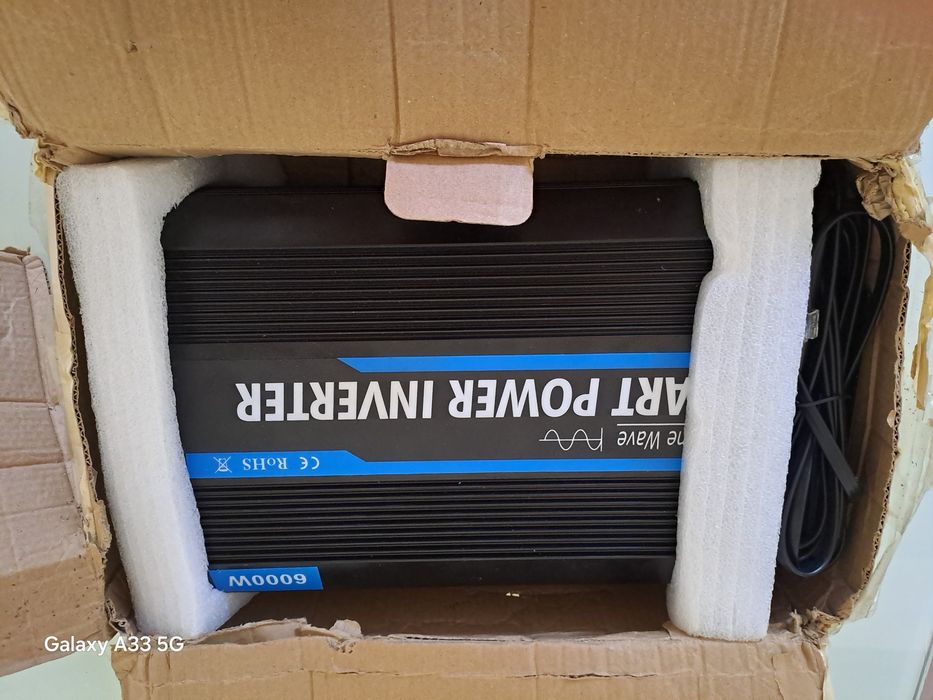 Инвертор от 12v 220v 6000w за ремонт!!!