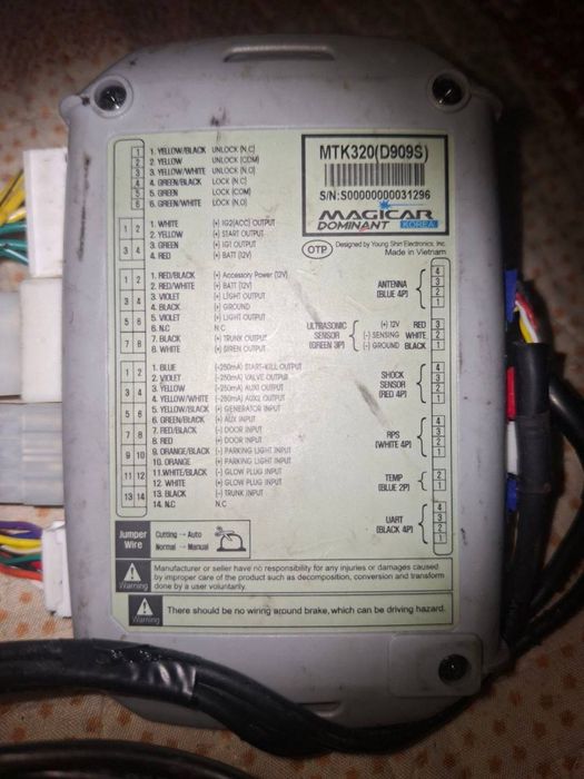 Magicar 909 original antena