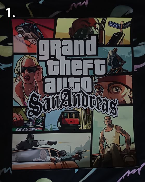 Плакати - текстил / GTA San Andreas и други