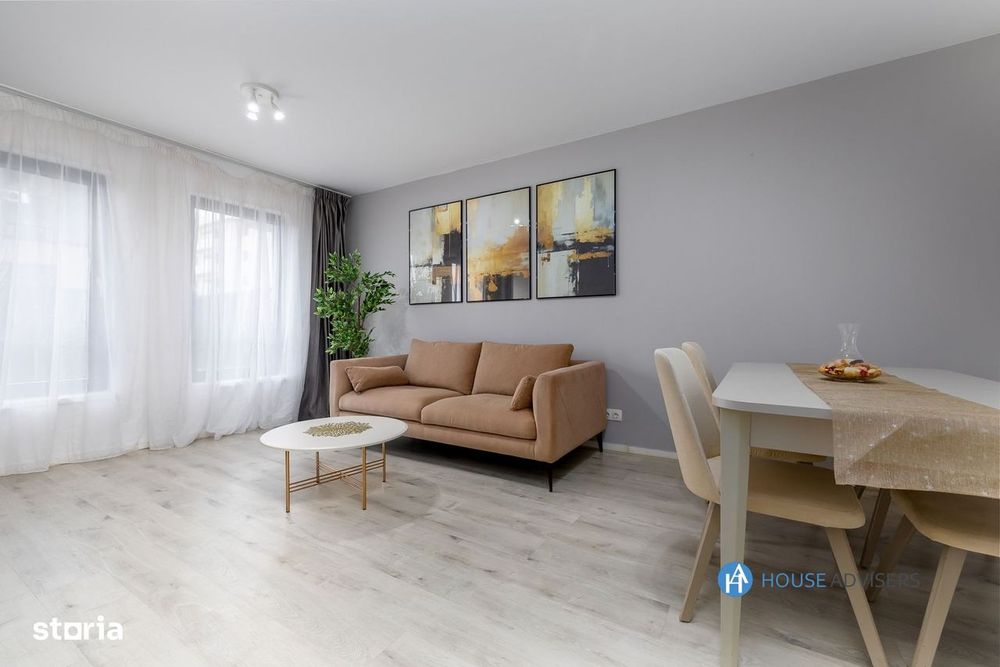 Inchiriere apartament 2 camere cu gradina Pipera — fotografia 1