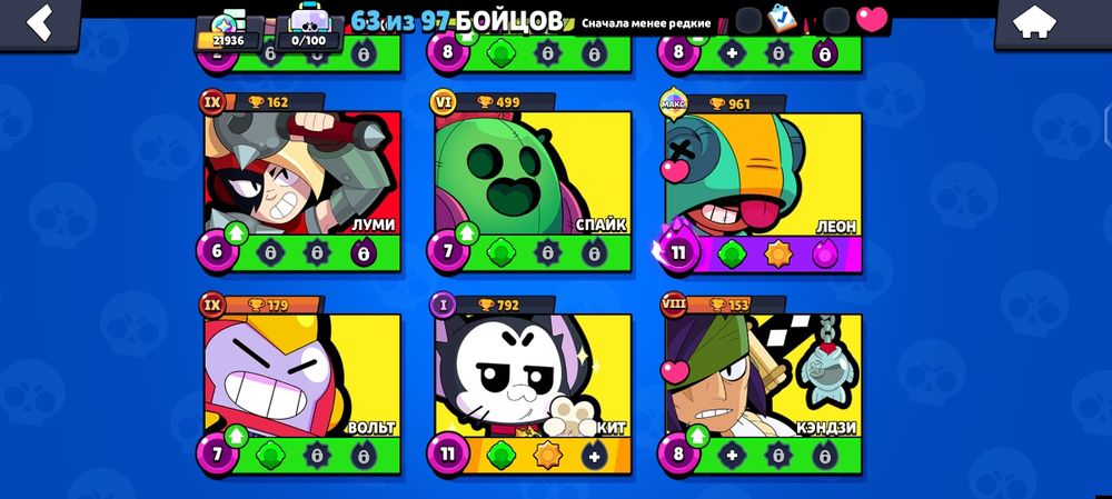 Продам Аккаунт в Бравл старс