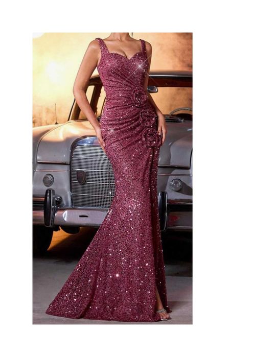Rochie eleganta cu paiete marime S/M cu eticheta