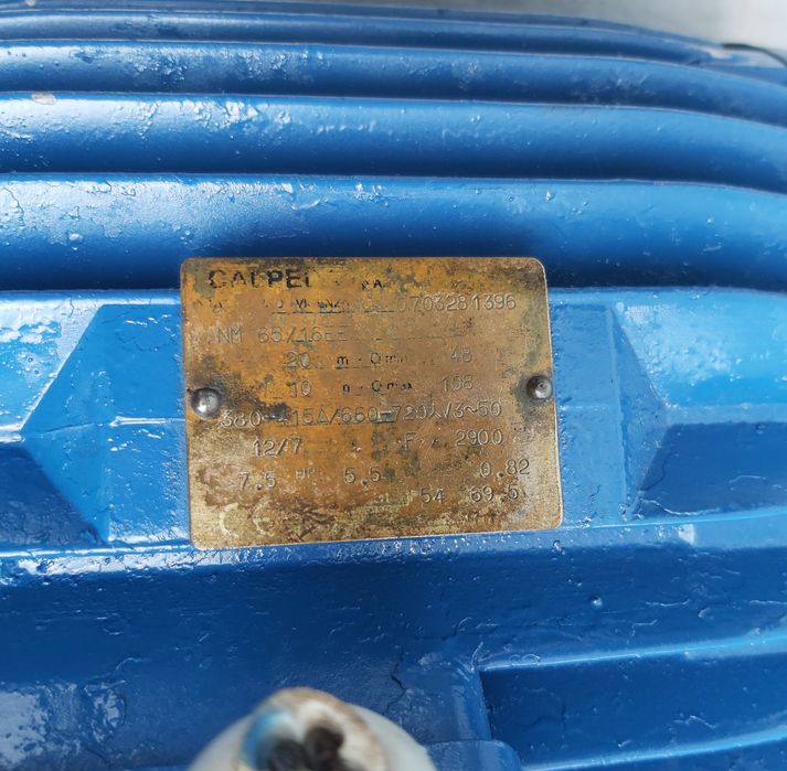 Pompa apa Motor electric trifazic 5.5 kw