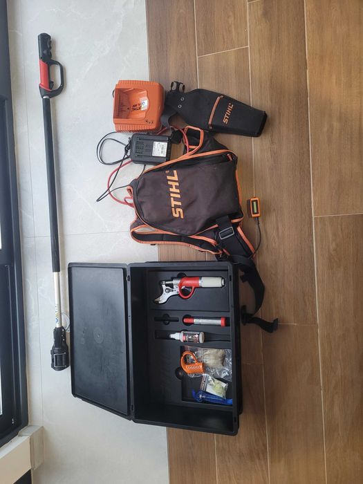 Felco 882 stihl asa 85 електрическа лозарска овощарска ножица