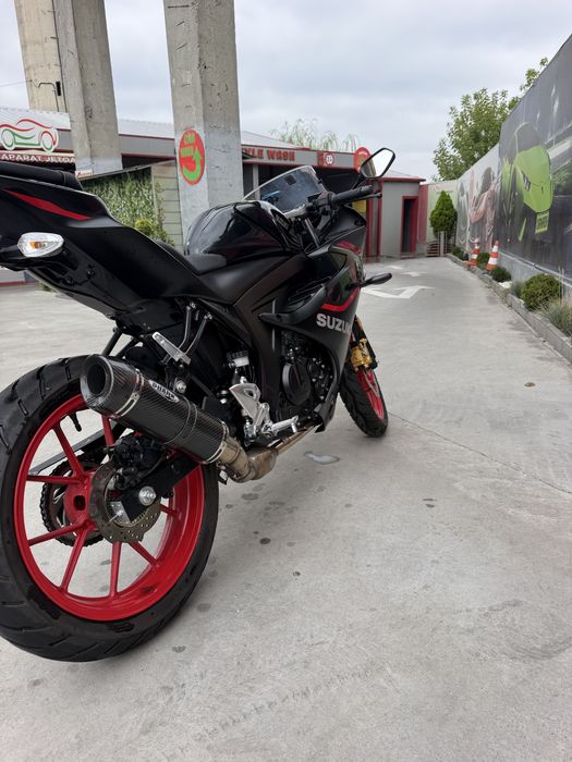 Suzuki GSX-R125 2025 – NEGRU CU ROȘU | 125cc | ABS | FULL LED