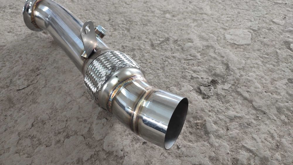 Даунпайп downpipe за N55 F10/F01/F13/F06 535i/640i/740i с Вакуумно управление