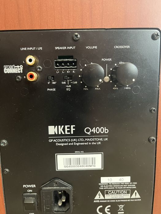 Subwoofer Kef Q400b