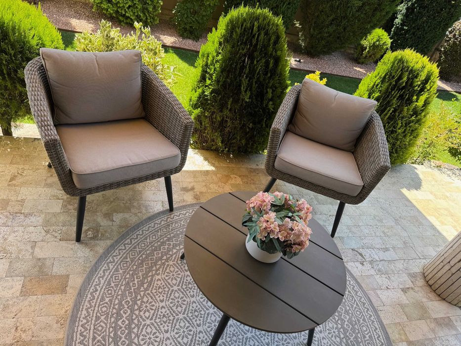 Set fotolii si masuta terasa