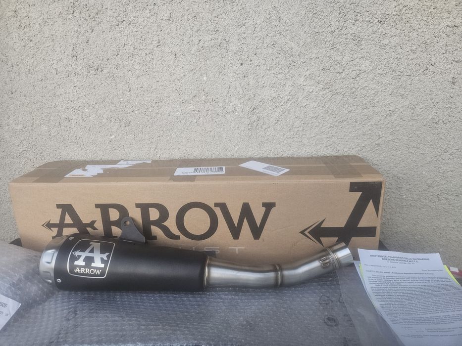 Toba/evacuare sport Arrow Pro Race pentru Yamaha Yzf 125/mt 125 2019/2022