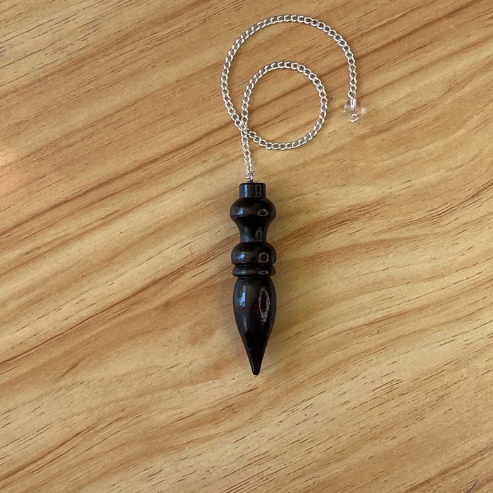 Махало за Радиестезия - Дървено Махало за Гадаене - Махало на верига