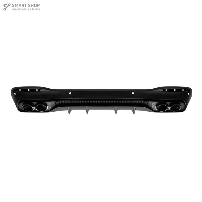 Difuzor Bara Spate cu Ornamente Evacuare Crom Mercedes GLE W167 SUV (2