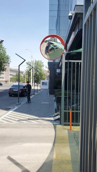 Зеркала дорожное из пластика 100см  (Premium класс )