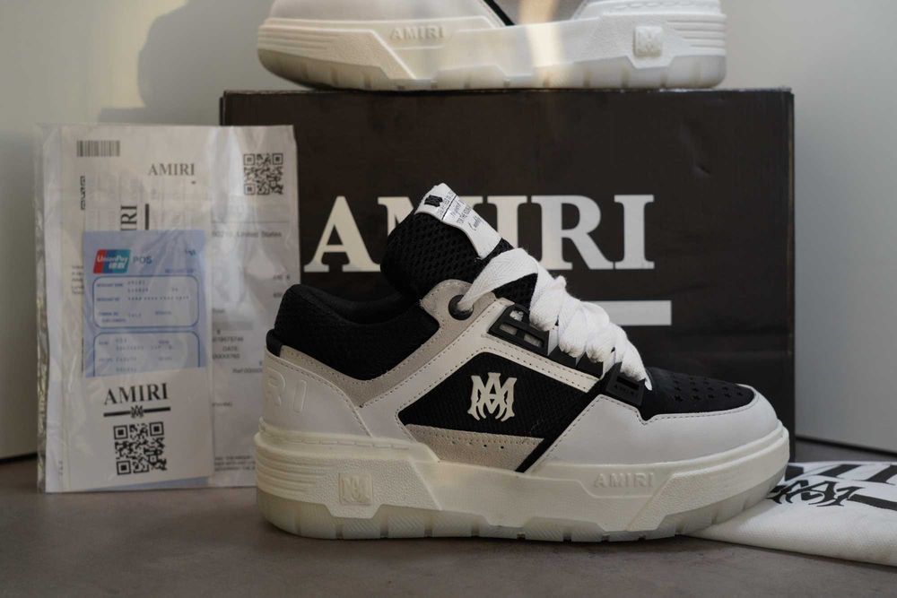 Adidasi AMIRI MA-1 low-top, Produs Nou - Full Box, Premium Baieti