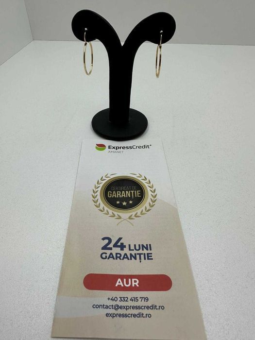 Cercei Aur 14k 3.92g (Ag25 Belvedere B.41368.4) Garantie 2 ani!