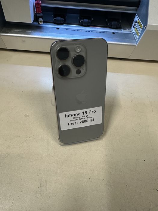 Iphone 15 pro / 128 gb / garantie