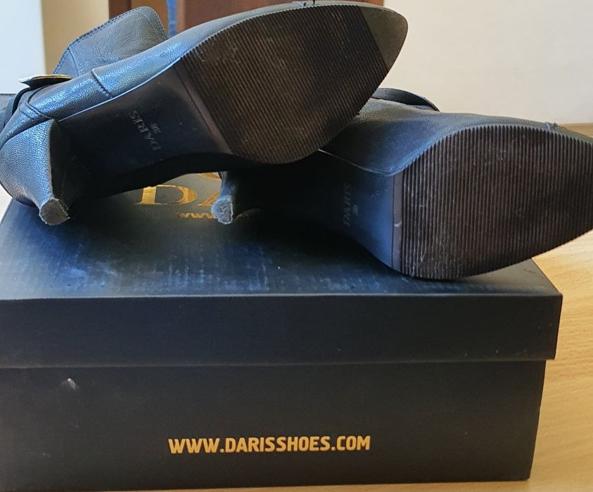 Дамски кожени боти Daris