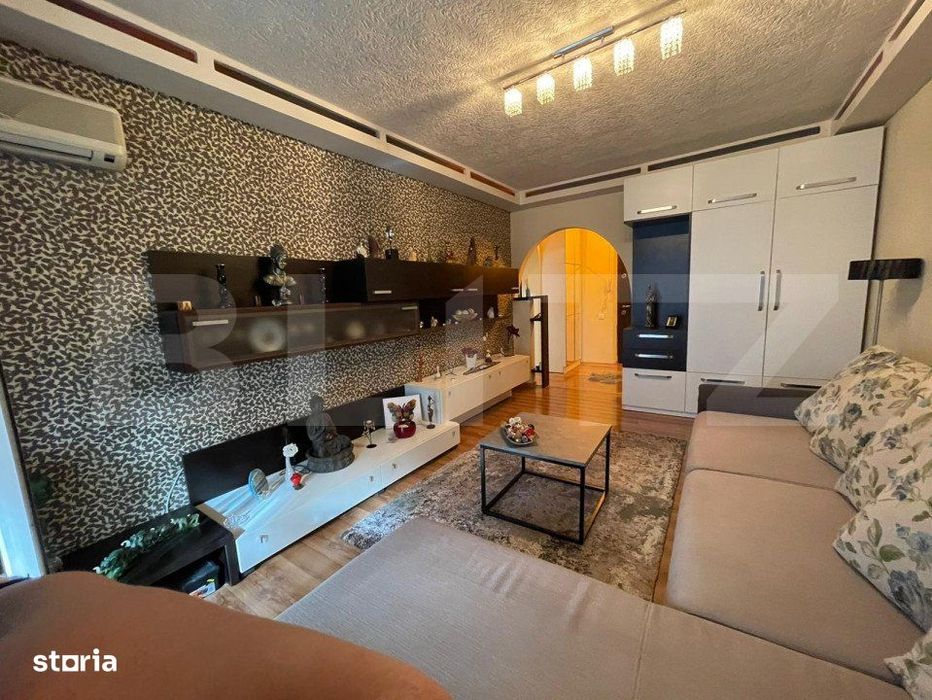 Apartament 2 camere, et 1,  mobilat si utilat, zona Piata Centrala