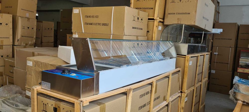 Vitrina profesionala bain marie 1.45m 5 cuve- TRANSPORT GRATUIT