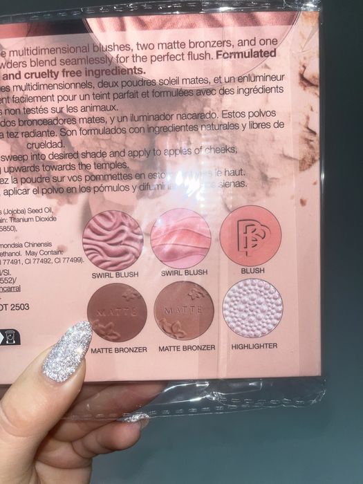 Палитра за лице  GET CHEEKY bellapierre