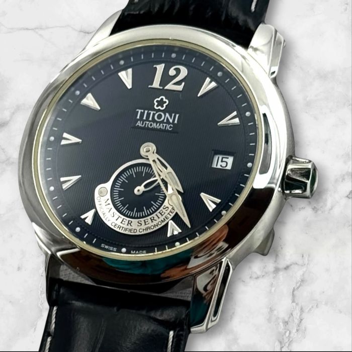 TITONI Master Series Officially Certified Chronometer 38.2мм (COSC) Мъжки часовник