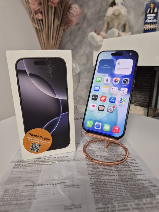 IPhone 16 Pro garanție 2027