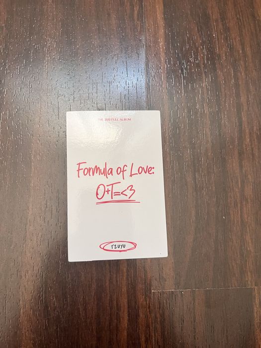 Scratch card Tzuyu Twice