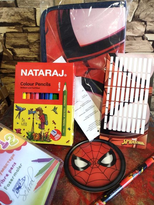 SPIDERMAN - 3D Несесер с аксесоари, ключодържатели