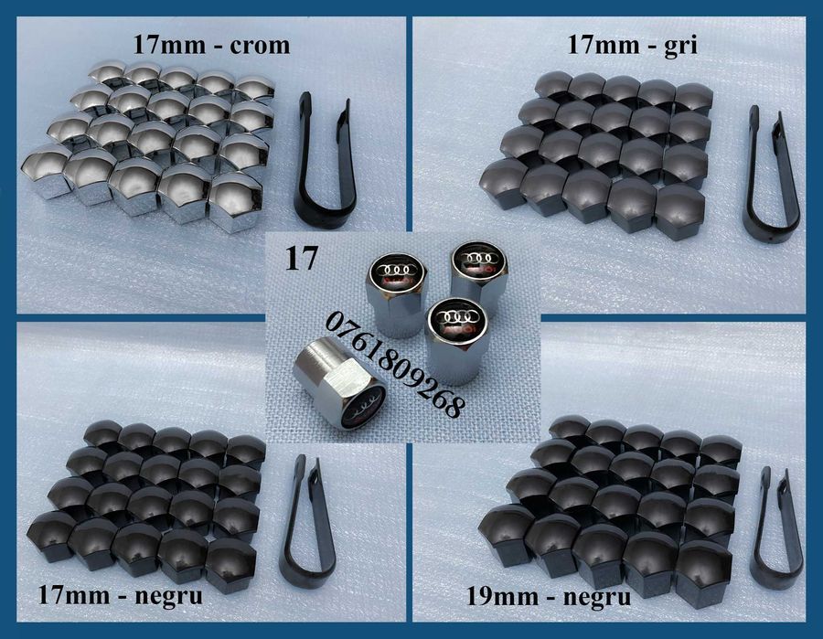 Capace jante aliaj Audi A1 A2 A3 A4 A5 A6 A7 A8 Q2 Q3 Q5 Q7 Q8 TT