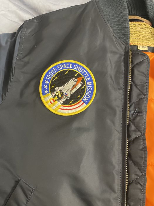 Бомбер Alpha Industries Large Nasa