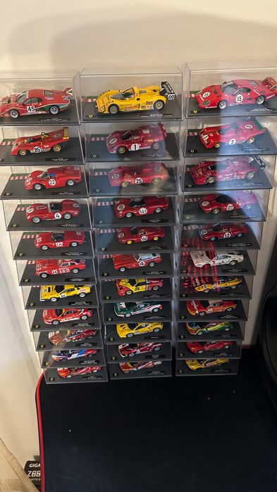 Lot 33 machete 1/43 Colectia Ferrari Racing ORIGINALE Bburago Altaya