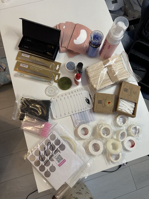 Продам набор материалов для наращивания ресниц