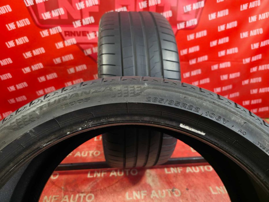 Anvelope de VARA - 285/35/22 - BRIDGESTONE - 5 MM - DOT 2023 !