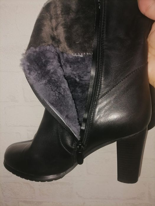 Сапоги полностью натуралка 40-41 р.