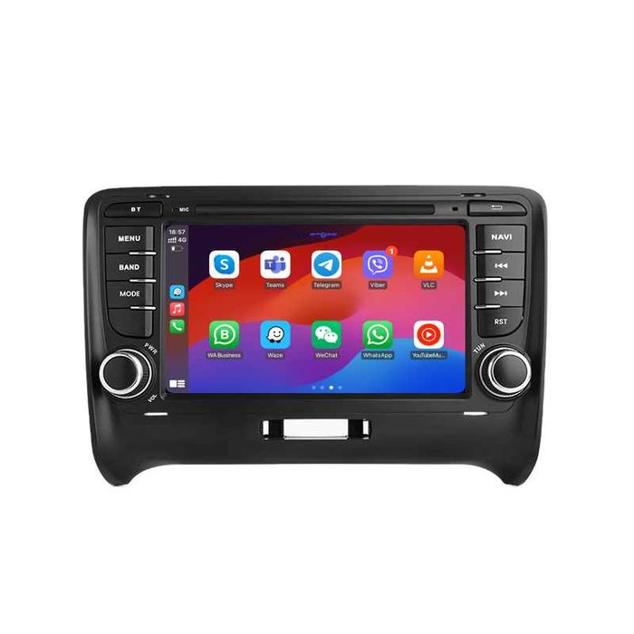 Navigatie Android Dedicata Audi TT (2006-2014), 7Inch, BT, Carplay