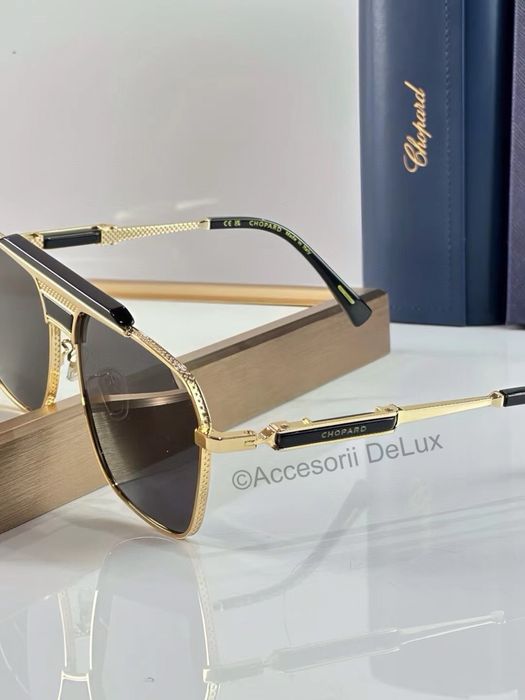 Ochelari de Soare Chopard SCH L31 Polarised  Noi Full Box [Verificare Colet] Gold/Black