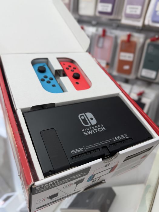 Consola Jocuri Nintendo Switch OLED - FullBox - DeBi GSM Mobile Brasov