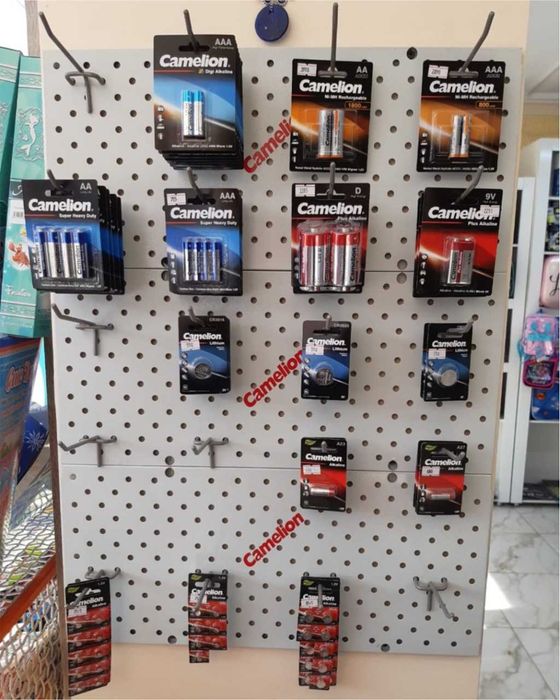 Teshilgan panel, перфопанель, do'konda ilgaklar uchun panel