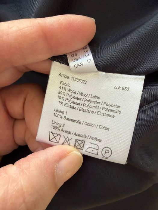 Пиджак женский синий