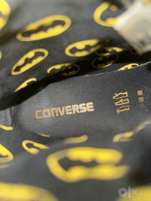 Кеды оригинал Converse Chuck Taylor DC Comics Batman 42 размер