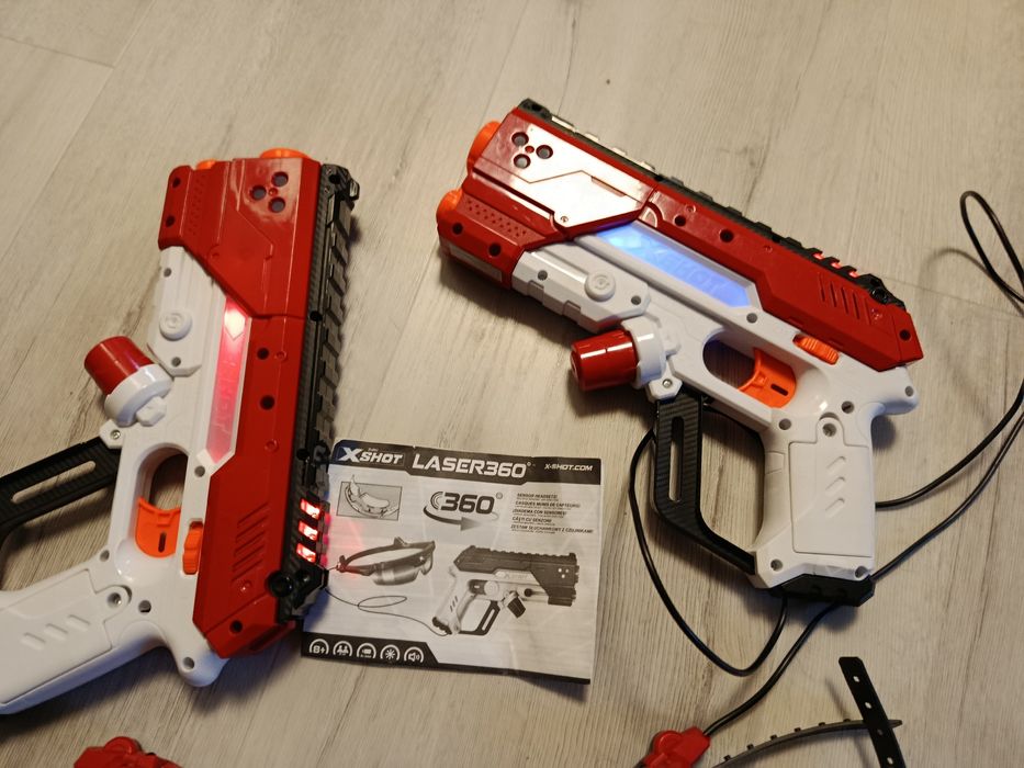 Blastere X-Shot cu laser pentru copii