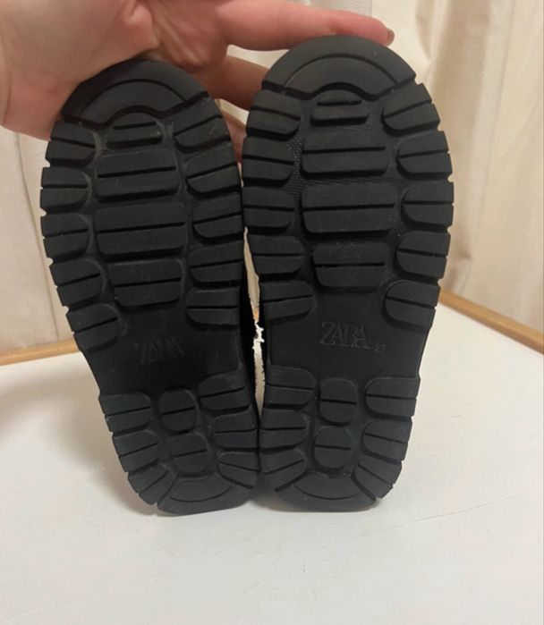 Ghete piele intoarsa masura 27