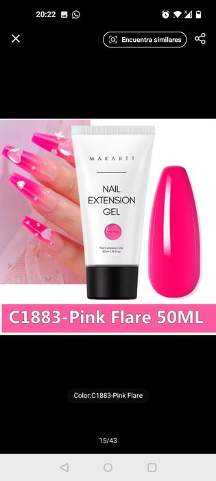 Geluri extensii unghii