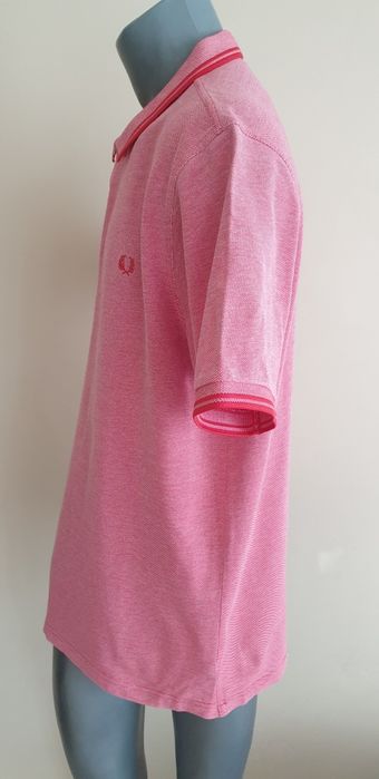 Fred Perry Pique Cotton Mens Size XL - 2XL ОРИГИНАЛ! Мъжка Тениска!