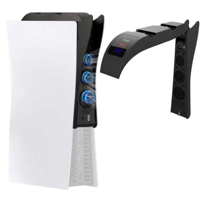 NOU PS5 Docking station/incarcator/cooler pentru  2 controllere PS5