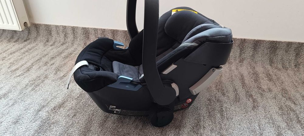 Scoică auto Cybex Aton M 0-13 kg + adaptoare cărucior Cybex