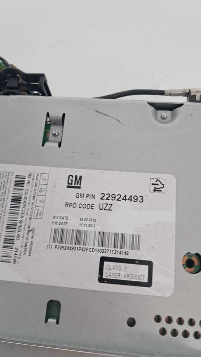 cd player Opel Insignia A an 2013 cod 22924493