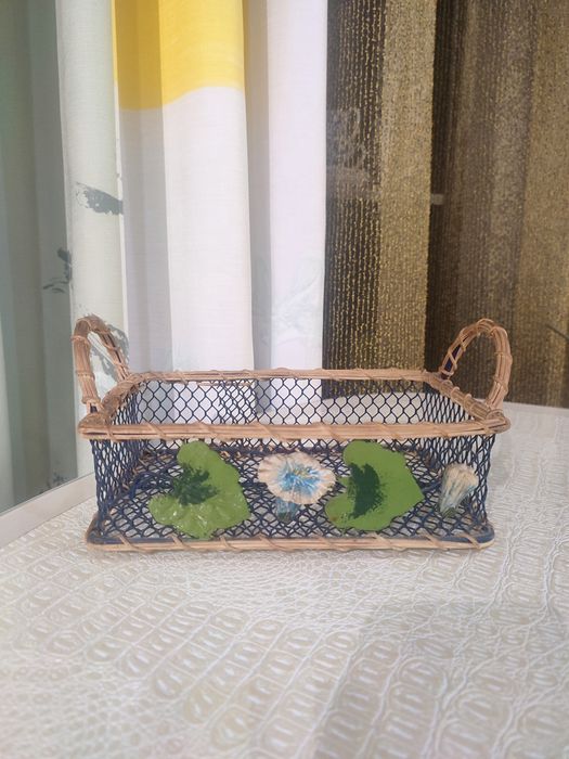 Корзинка винтажная для декора